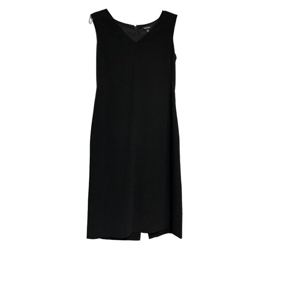 Emanuel Ungaro Women's Dress Maxi Sheath Sleeveless Classic Black Size 6/40 - Picture 1 of 4